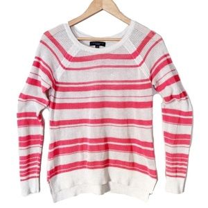 Sanctuary orange striped knitted sweater